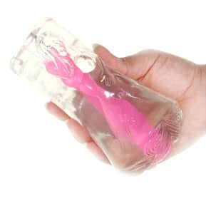 Búp bê tình dục trong suốt có rung - hình minh họa 3