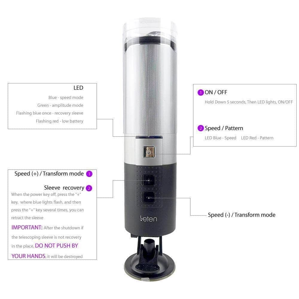 Máy thủ dâm tự động gắn tường X9 Telecopic (AD33A) - hình minh họa 9