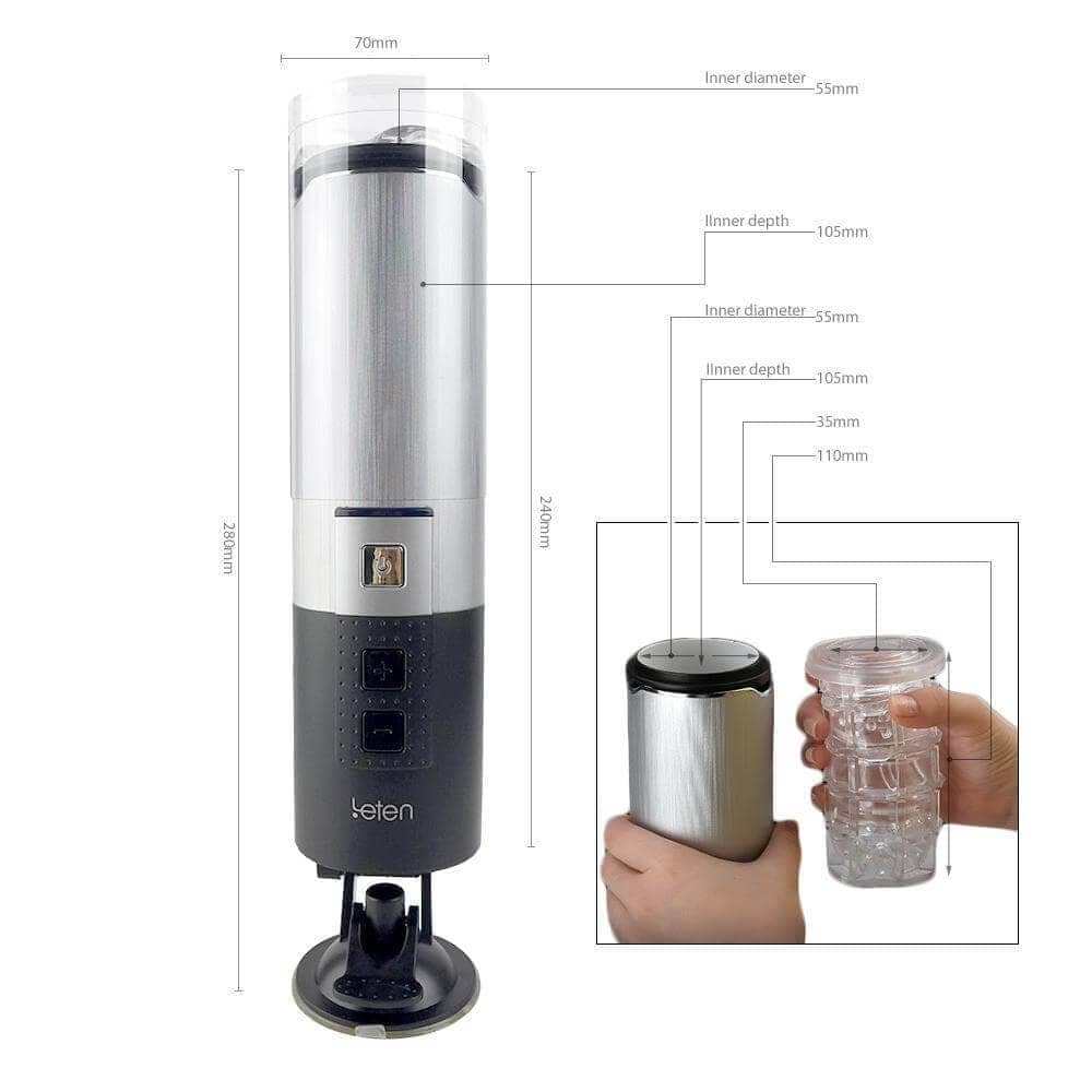 Máy thủ dâm tự động gắn tường X9 Telecopic (AD33A) - hình minh họa 11
