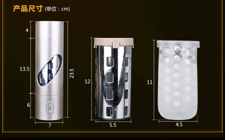 Máy thủ dâm tự động cho nam EVO X12 Cyclone (AD34A) - hình minh họa 4