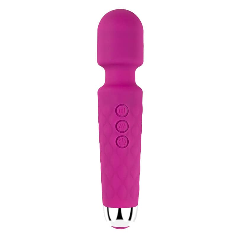 Chày Rung Mini Sạc Pin - Bút Massage Cầm Tay Nhỏ Gọn Mạnh Mẽ - hình minh họa 3