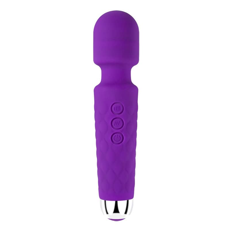 Chày Rung Mini Sạc Pin - Bút Massage Cầm Tay Nhỏ Gọn Mạnh Mẽ - hình minh họa 4
