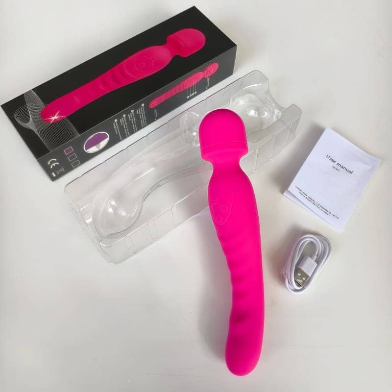 Máy Massage Cá Nhân Chày Rung 2 Đầu - hình minh họa 5