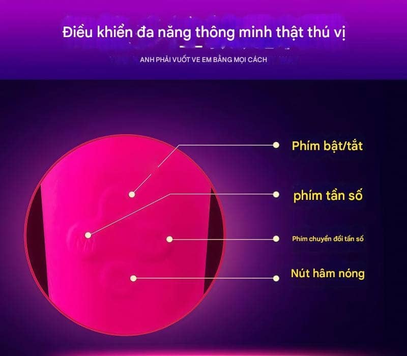 Máy Massage Cá Nhân Chày Rung 2 Đầu - hình minh họa 11