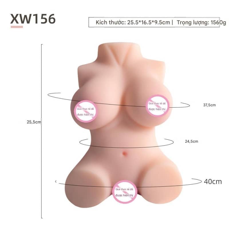 Búp Bê Bán Thân Silicon Mini - hình minh họa 5