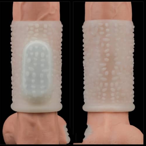 Khúc đôn silicon Lovetoy gai nhám có rung - hình minh họa 4