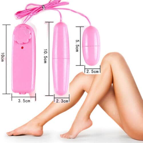 Trứng rung tình dục loại 2 trứng siêu rung làm sướng vợ (DC04) - hình minh họa 2