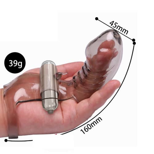 Bao silicon rung đeo ngón tay kích thích cực phê (DC10T) - hình minh họa 7