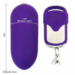 Trứng rung tình yêu mini cầm tay hỗ trợ nữ thủ dâm (DC24) - hình minh họa 3