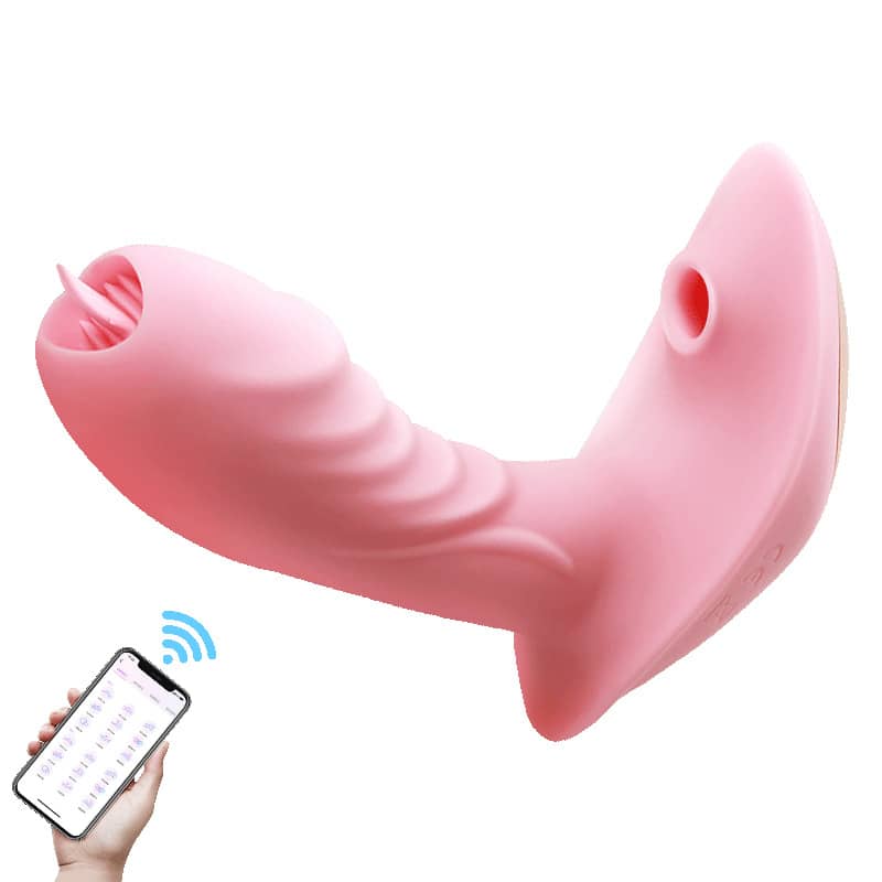 Dương Vật Mini Gắn Quần Chip Rung Bú Liếm Điều Khiển Từ Xa