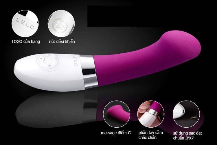 Máy massage điểm g Lelo GIGI ™ 2 (DC42A) - hình minh họa 6