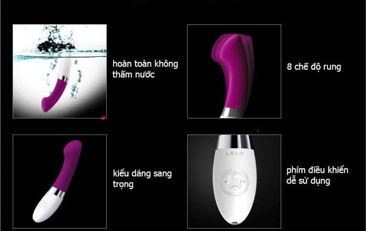 Máy massage điểm g Lelo GIGI ™ 2 (DC42A) - hình minh họa 8