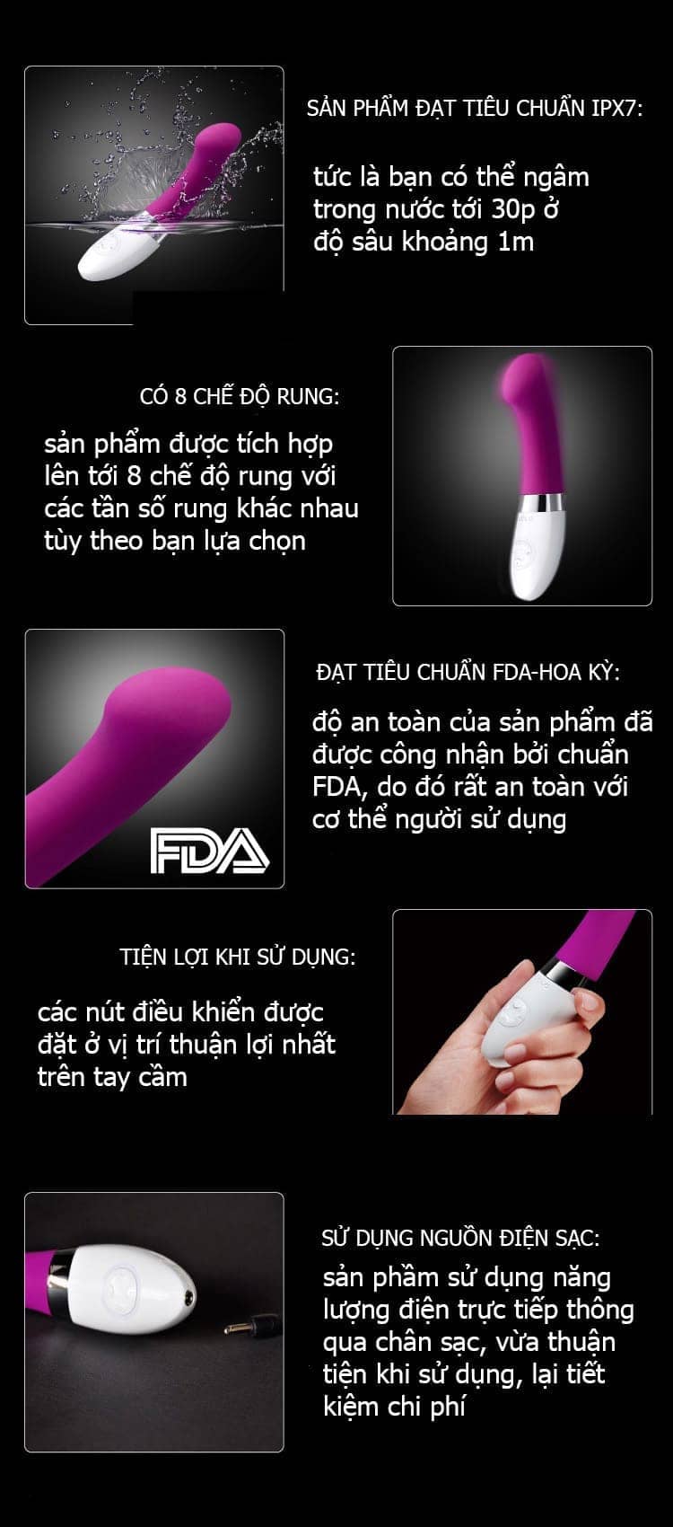 Máy massage điểm g Lelo GIGI ™ 2 (DC42A) - hình minh họa 9