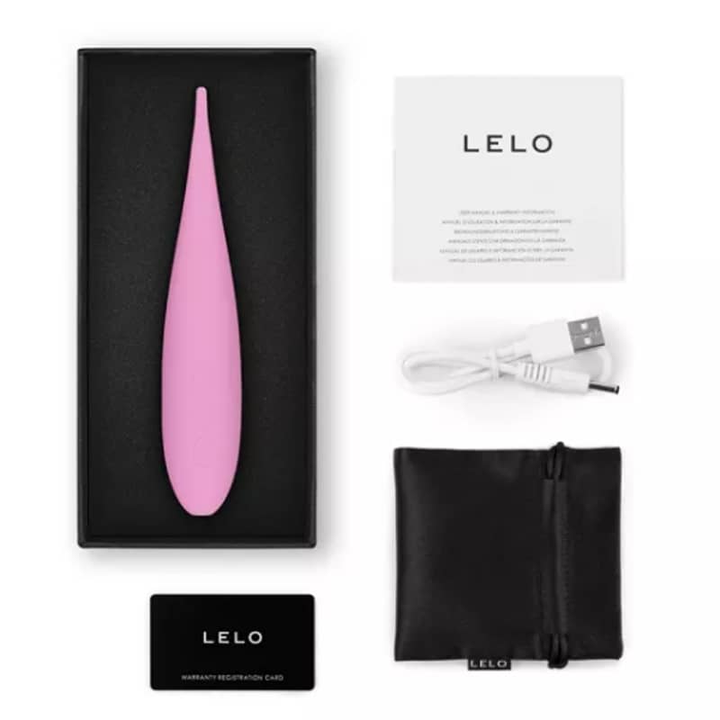 Máy Massage Điểm G Lelo Dot Travel Rung Đa Chế Độ Chống Nước Nhỏ Gọn - hình minh họa 3