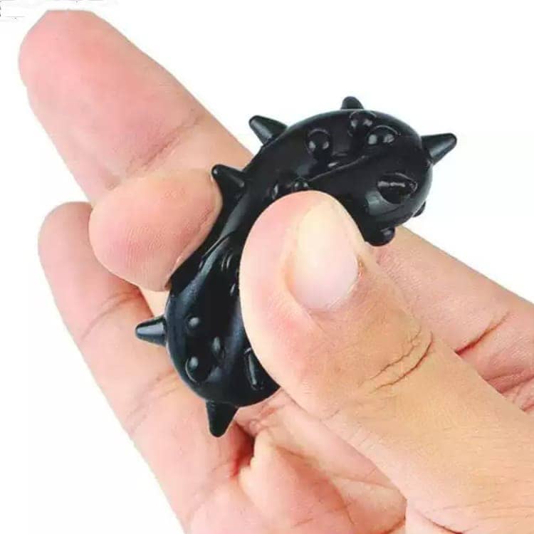 Vòng gai silicone đeo dương vật cực phê - hình minh họa 3