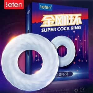 Vòng silicon chống xuất tinh sớm Leten super cock cho cảm giác dài lâu bất tận.