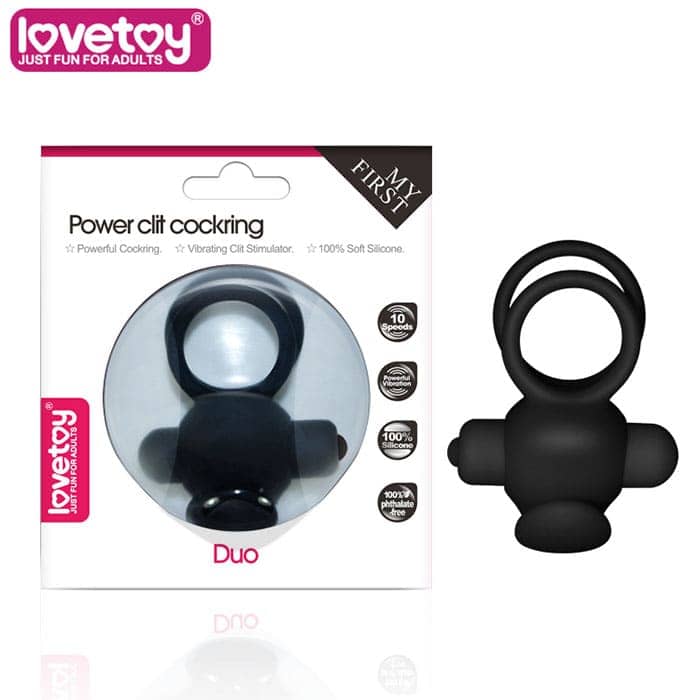 Vòng rung lưỡi liếm Lovetoy Duo