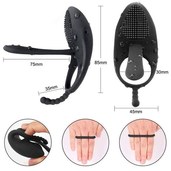 Vòng Rung Lưỡi Điều Khiển Từ Xa Cho Nữ - hình minh họa 3
