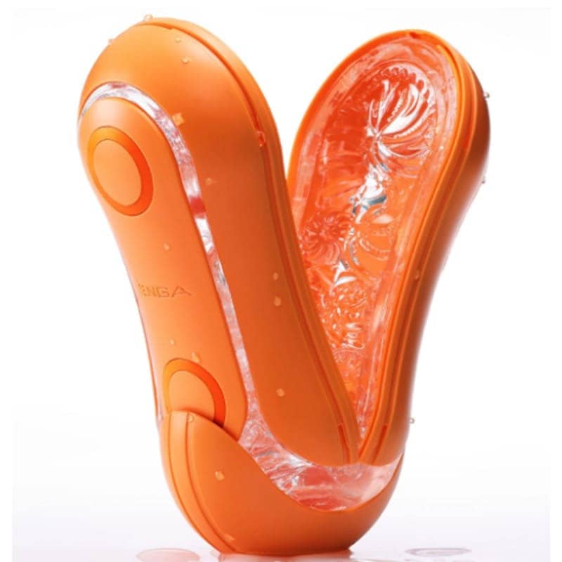 Cốc Massage Nam Cao Cấp Tenga Flip Orb Pastaio – Thiết Kế Tách Đôi Tiện Lợi, Cảm Giác Chân Thật - hình minh họa 2