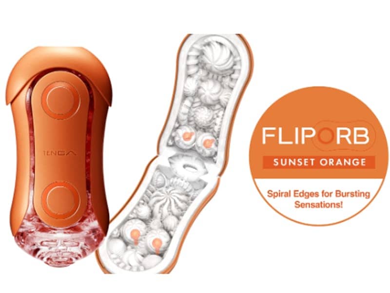Cốc Massage Nam Cao Cấp Tenga Flip Orb Pastaio – Thiết Kế Tách Đôi Tiện Lợi, Cảm Giác Chân Thật - hình minh họa 10
