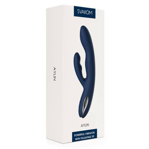 Svakom Alyn- Máy rung 2 đầu với gân bi nổi và sóng rung độc đáo