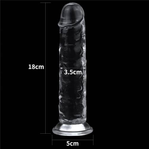 Dương vật silicon trong suốt - hình minh họa 2