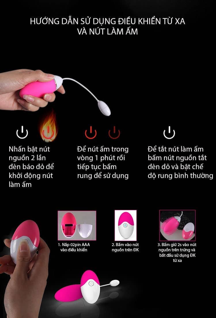 Trứng rung điều khiển xa Evo- Đốt cháy đam mê (EG12) - hình minh họa 6