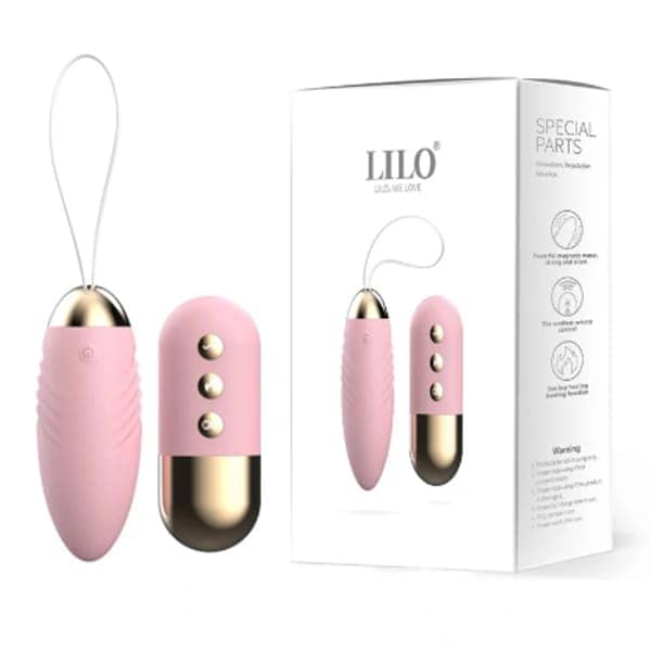 Trứng rung Lilo sưởi ấm điều khiển xa - hình minh họa 4