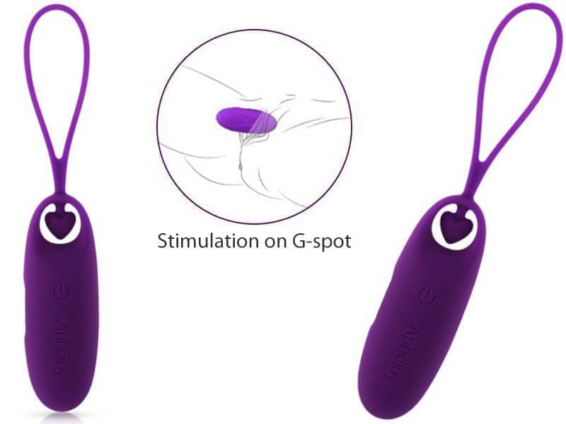 Trứng rung Aphojoy điều khiển có chức năng rung liếm độc đáo (EG16) - hình minh họa 3