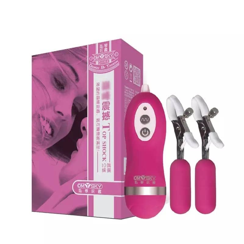 Trứng rung kẹp mát xa vú cao cấp (EG18) - hình minh họa 3