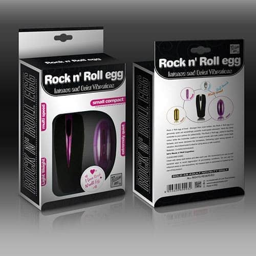 Trứng trung mini mạ kim siêu mạnh Rock & Roll (EG25)