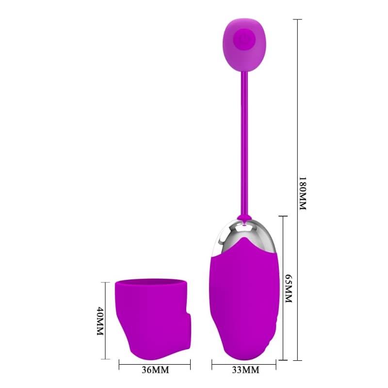Trứng rung táp cực mạnh kết nối app Prettylove Kaila - hình minh họa 4