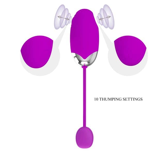 Trứng rung táp cực mạnh kết nối app Prettylove Kaila - hình minh họa 9