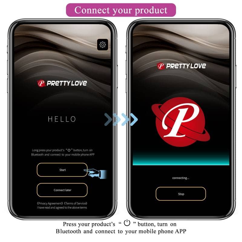 Trứng rung táp cực mạnh kết nối app Prettylove Kaila - hình minh họa 12