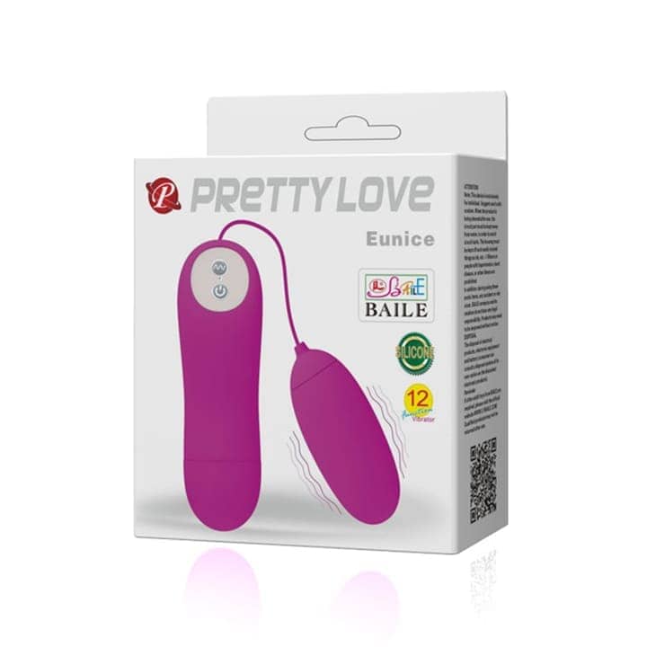 Trứng rung 12 tần số Prettylove Eunice mềm mịn (EG31B) - hình minh họa 3