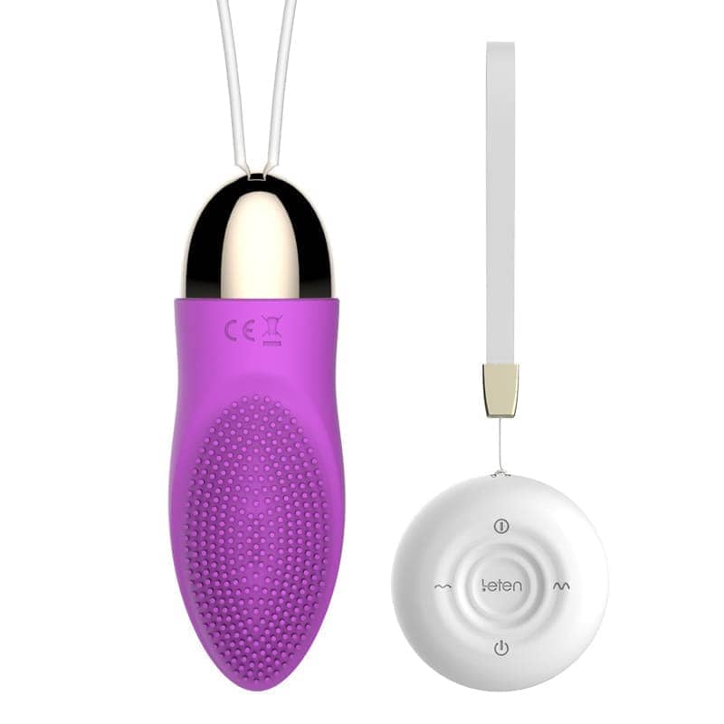 Trứng rung Leten gai nhám sạc usb điều khiển xa (EG33G) - hình minh họa 2