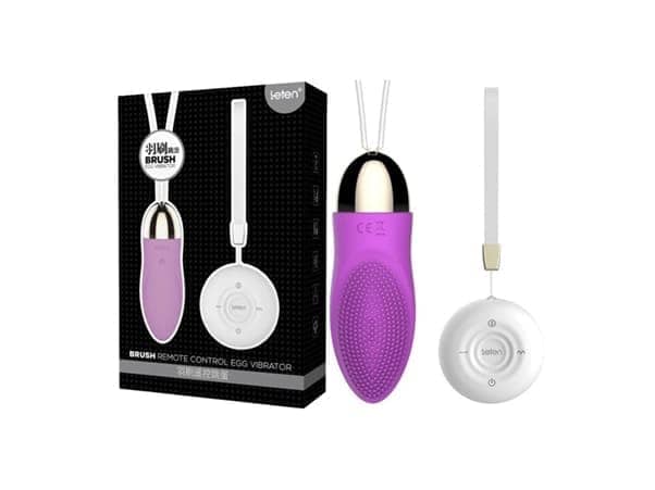 Trứng rung Leten gai nhám sạc usb điều khiển xa (EG33G) - hình minh họa 3