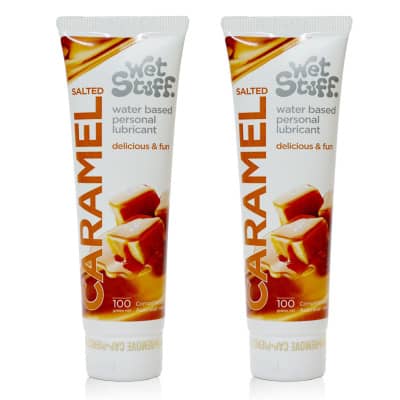 Gel bôi trơn Caramel vị mặn nếm được dùng cho quan hệ miệng oral sex (G01)