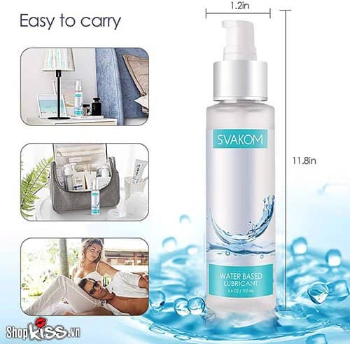 Gel bôi trơn Svakom Human Body 100ml dạng túi – Bôi trơn an toàn, tiện lợi cho vùng kín - hình minh họa 2