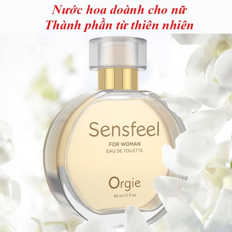 Nước Hoa Kích Thích Nữ Orgie Sensfeel 50ml Hương Thơm Quyến Rũ Tinh Tế