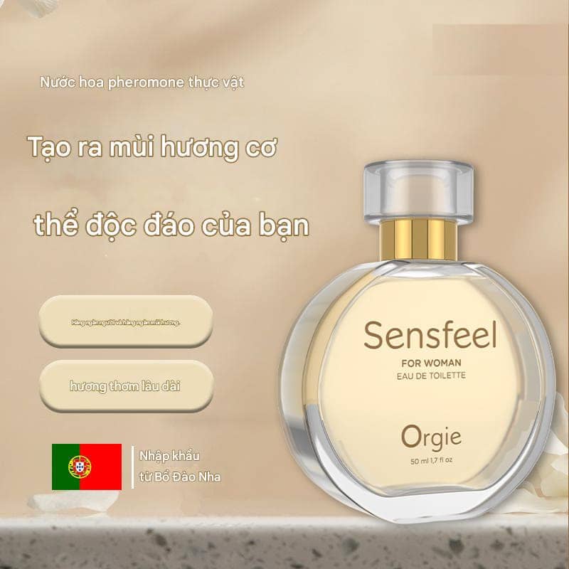 Nước Hoa Kích Thích Nữ Orgie Sensfeel 50ml Hương Thơm Quyến Rũ Tinh Tế - hình minh họa 11