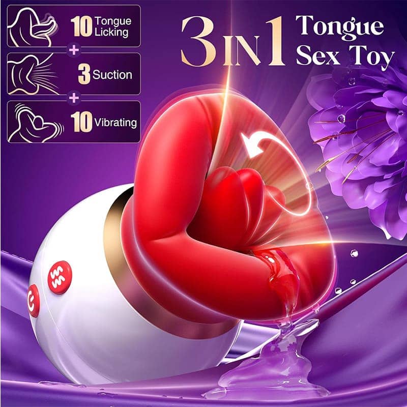 Bông hồng rung bú liếm ti và hạt le cực phê - hình minh họa 6