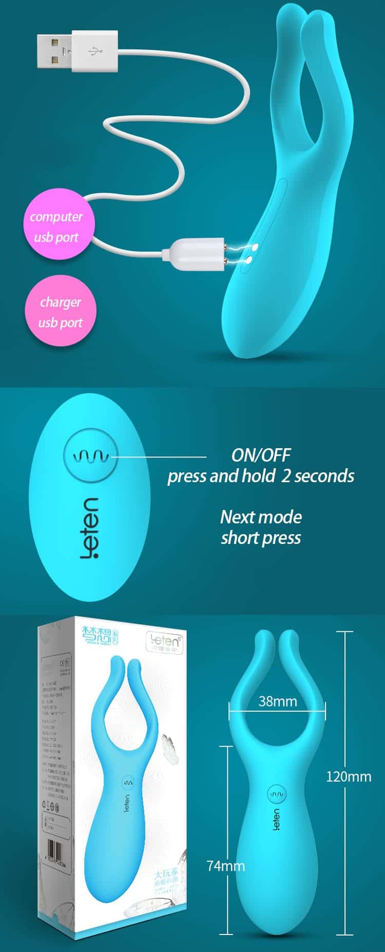Máy Massage Hút Rung Đa Chức Năng Yeain ScentWave Cho Nữ – Tận Hưởng Cảm Giác Thư Giãn Tuyệt Vời - hình minh họa 3