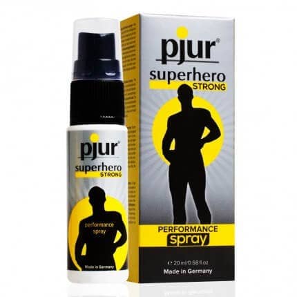 Chai xịt chống xuất tinh sớm Pjur SuperHero Strong- nhập khẩu từ Đức (XTS05)