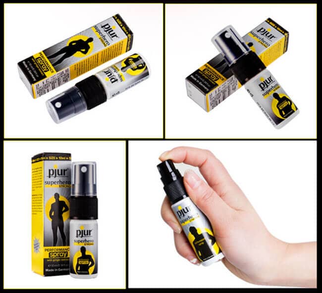 Chai xịt chống xuất tinh sớm Pjur SuperHero Strong- nhập khẩu từ Đức (XTS05) - hình minh họa 3
