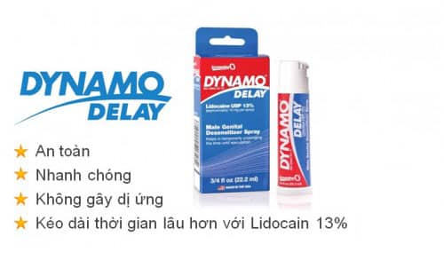 Chai xịt Dynamo nhập khẩu Mỹ kéo dài thời gan quan hệ (XTS09) - hình minh họa 6
