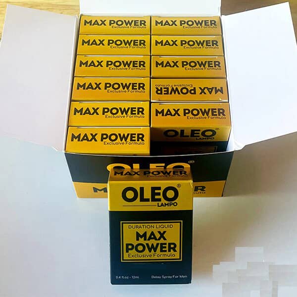 Oleo Lampo Max Power – Xịt chống xuất tinh sớm, kéo dài thời gian quan hệ - hình minh họa 3