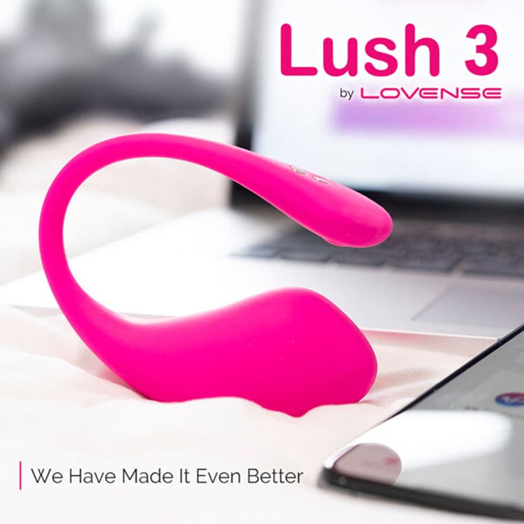 TRỨNG RUNG TÌNH YÊU LOVENSE LUSH 3 ĐIỂU KHIỂN TỪ BẤT KỂ NƠI ĐÂU (EG34C)