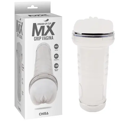 Cốc thủ dâm trong suốt MX Grip Vagina