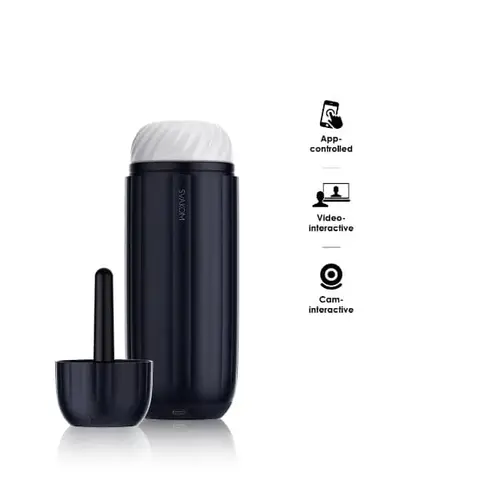 Svakom SAM NEO 2 PRO - Âm đạo tự động với chức năng rung, bú và sưởi ấm, điều khiển qua app